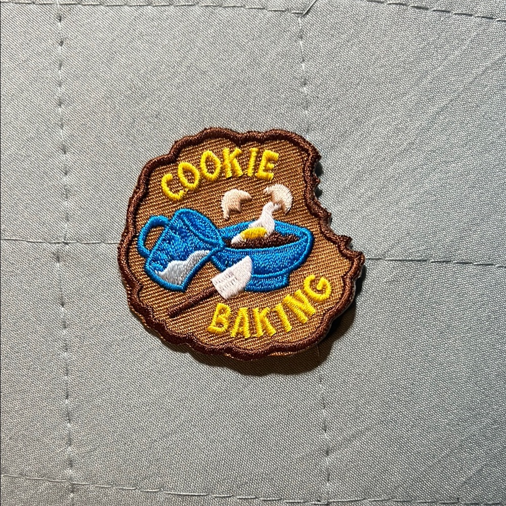 Cookie Baking Embroidered Patch